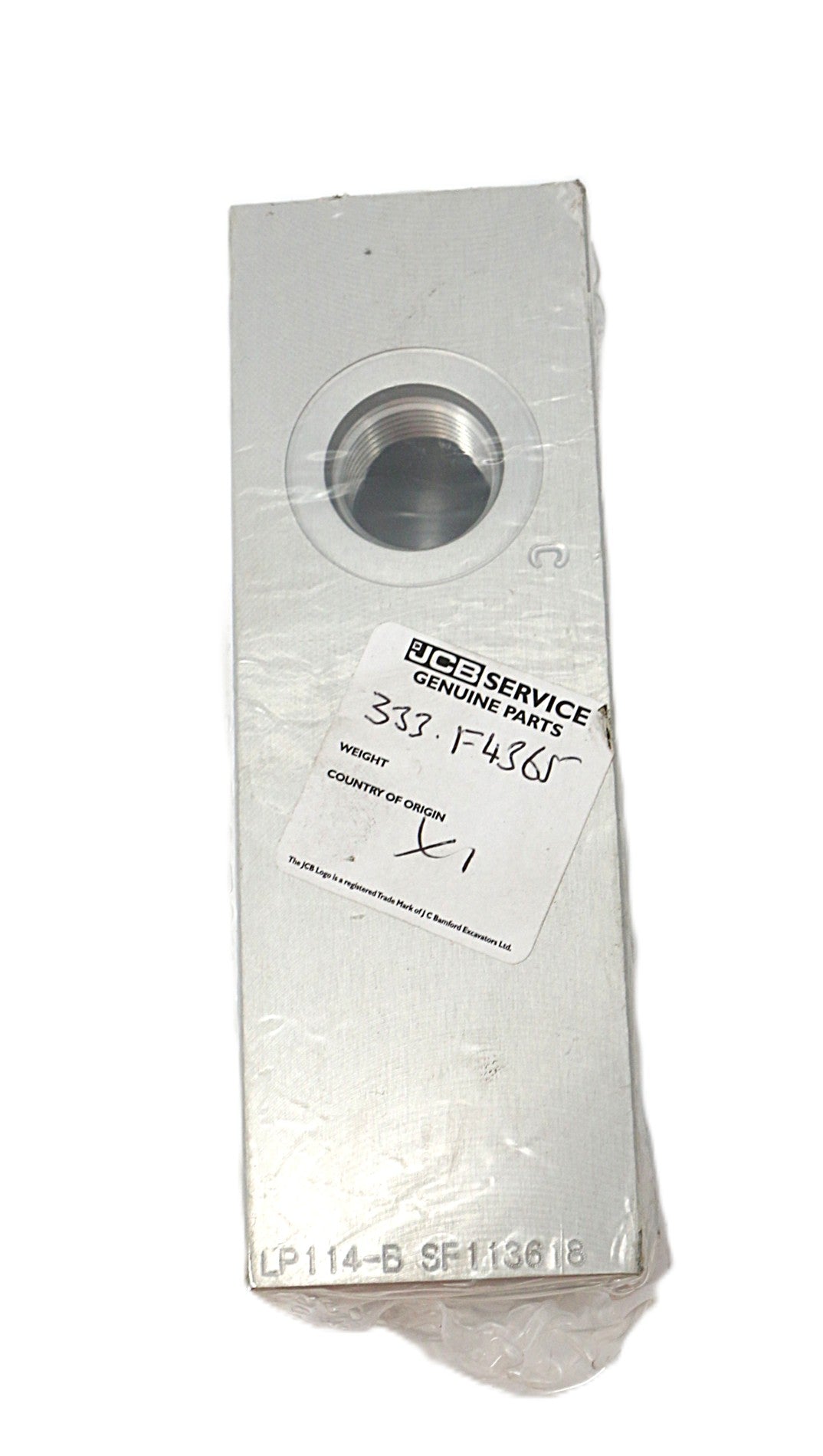 JCB ­-­ 333/F4365 ­-­ 4 WAY ADAPTOR BLOCK