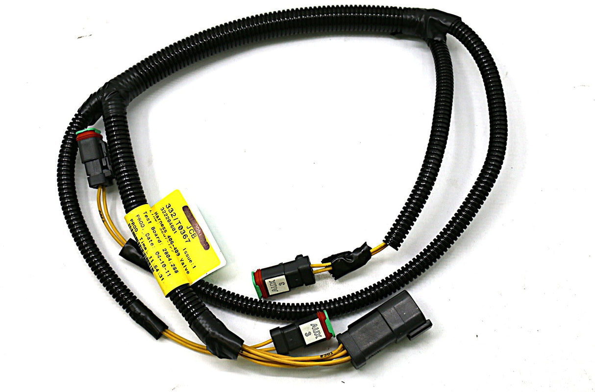 JCB ­-­ 332/T0367 ­-­ HARNESS 406-409 3 SPOOL