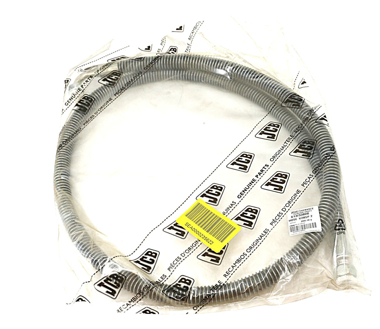 JCB ­-­ 613|33800 ­-­ HOSE 1|2BSP 2030MM