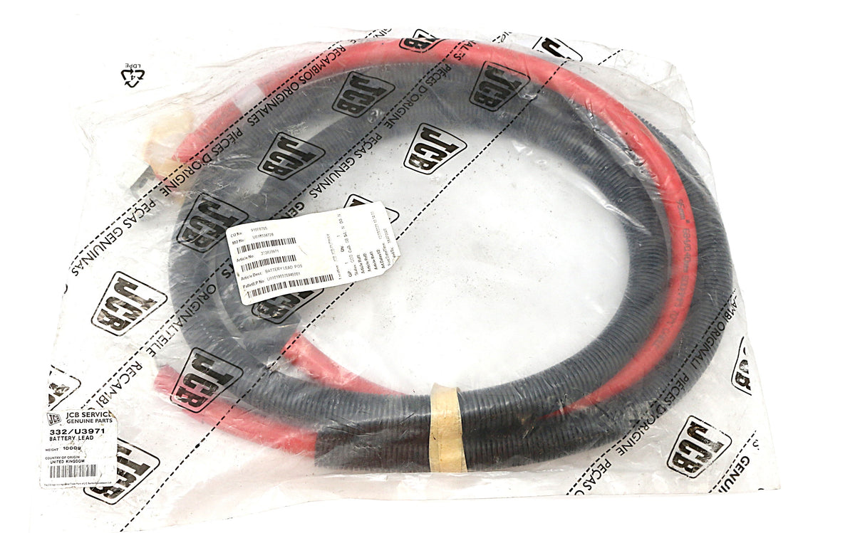 JCB ­-­ 332/U3971 ­-­ BATTERY LEAD. POS