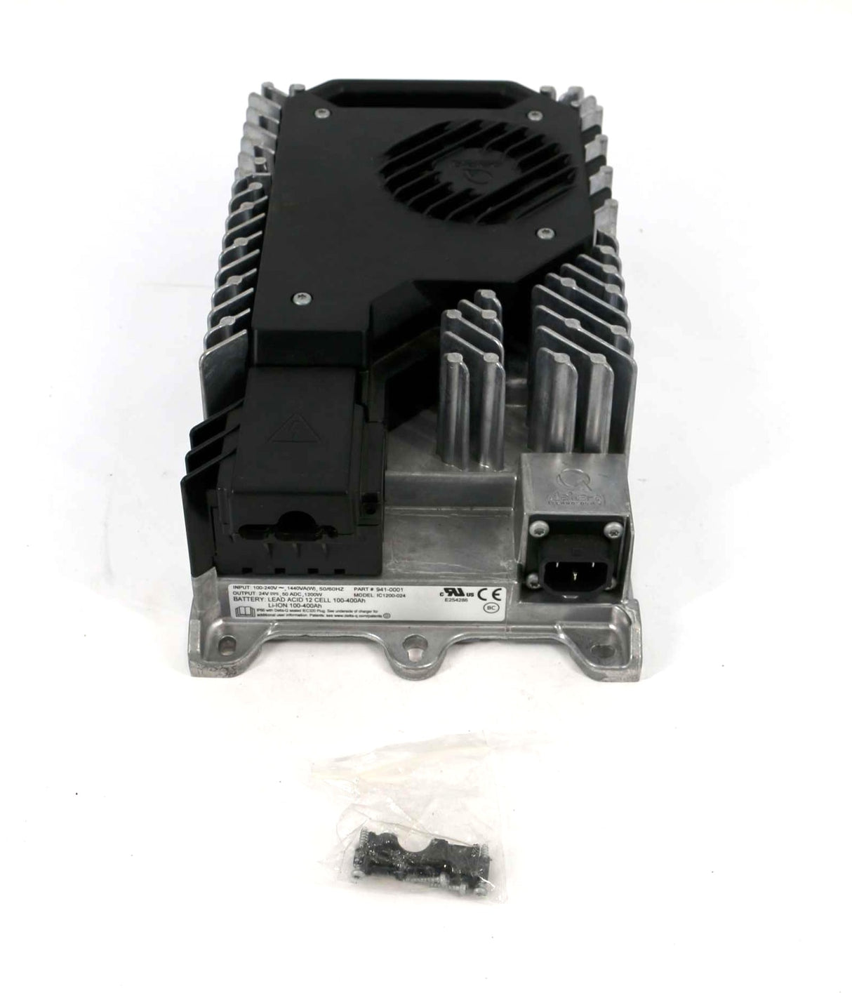 DELTA-Q TECHNOLOGIES (ZAPI) ­-­ 941-0001 ­-­ DELTA Q 1200W CHARGER 24V 50A