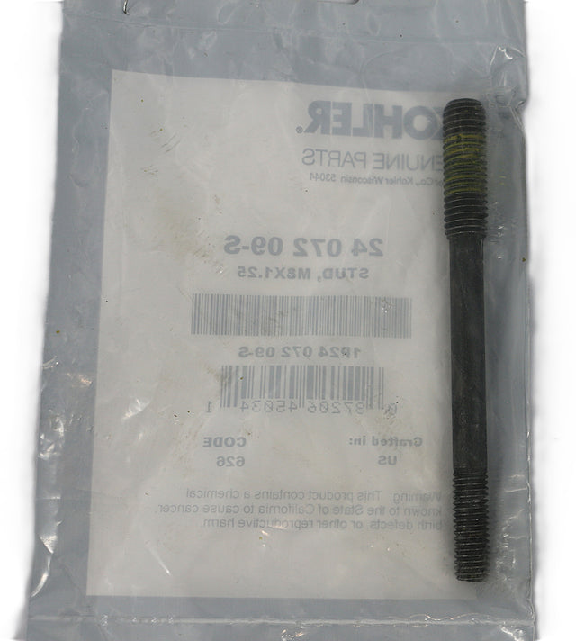 KOHLER ­-­ 24 072 09-S ­-­ STUD - M8X1.25 I