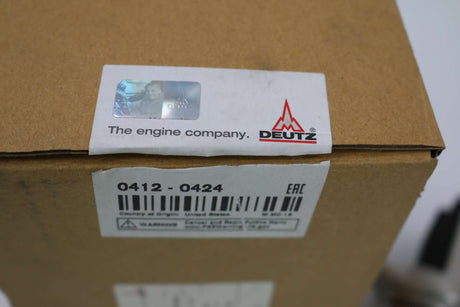 DEUTZ DIESEL ­-­ 0412-0424 ­-­ VALVE - CONTROL EGR