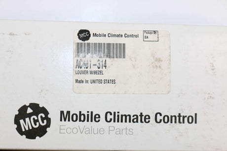 MCC ­-­ AC401-314 ­-­ LOUVER W/BEZEL