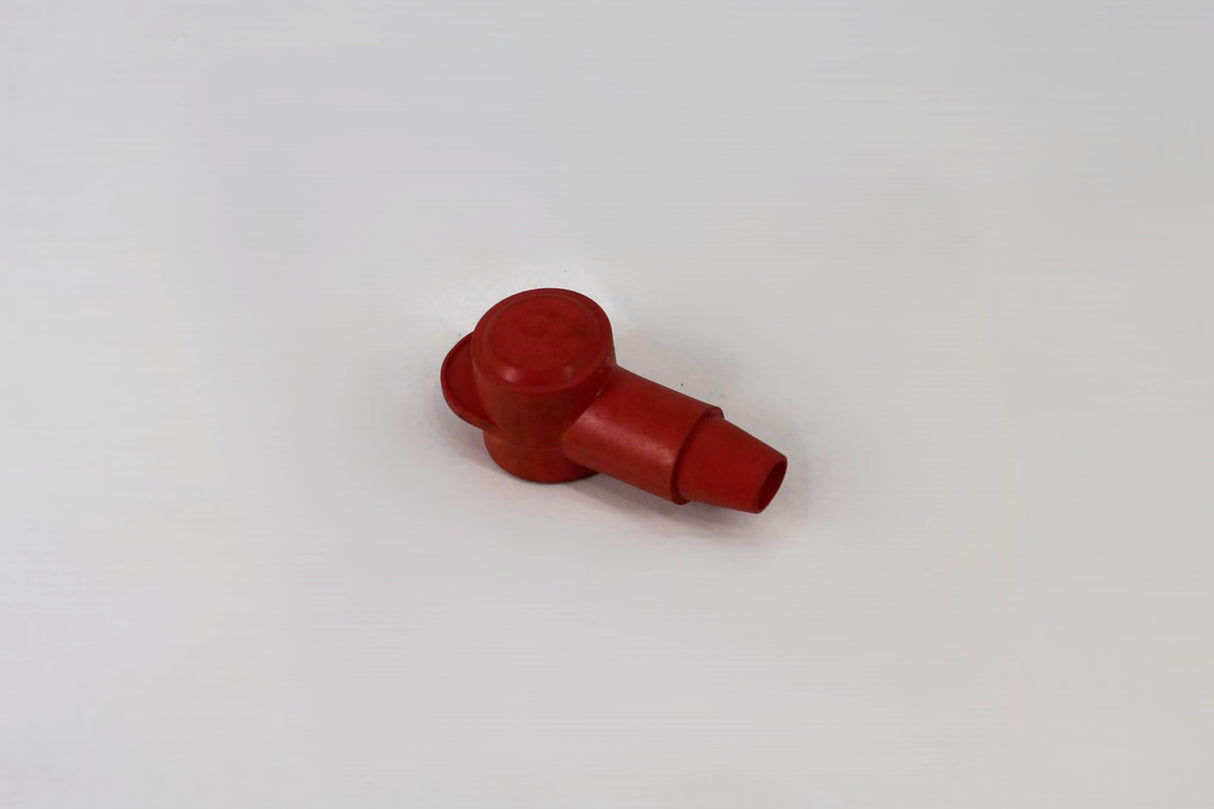 QUICKCABLE ­-­ 5741R ­-­ BOOT - TERMINAL COVER - 2-8 GA - RED NORMAL LENGTH