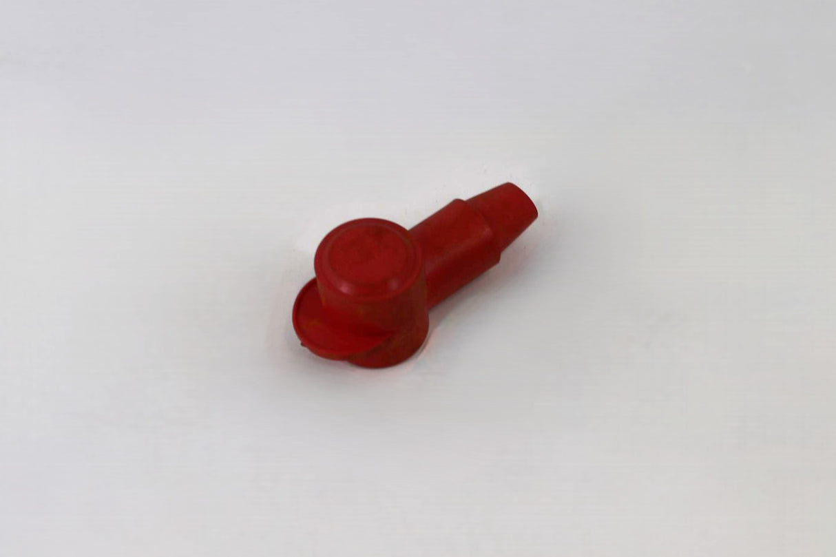 QUICKCABLE ­-­ 5741R ­-­ BOOT - TERMINAL COVER - 2-8 GA - RED NORMAL LENGTH