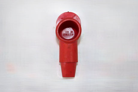 QUICKCABLE ­-­ 5741R ­-­ BOOT - TERMINAL COVER - 2-8 GA - RED NORMAL LENGTH