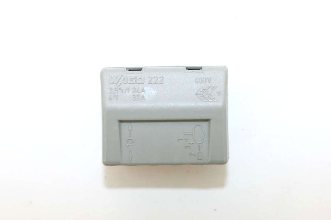 WAGO ­-­ 222-415 ­-­ CONNECTOR - SPLICING - FIVE CONDUCTOR GRAY