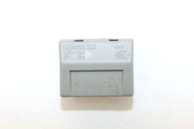 WAGO ­-­ 222-415 ­-­ CONNECTOR - SPLICING - FIVE CONDUCTOR GRAY