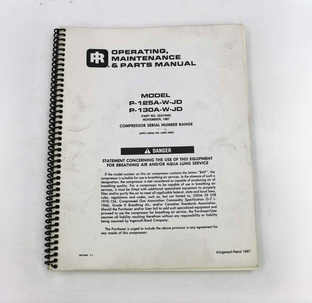 BOBCAT PORTABLE POWER ­-­ 35374065 ­-­ MANUAL