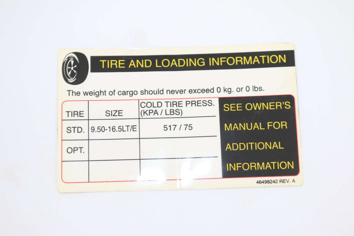 BOBCAT PORTABLE POWER ­-­ 46498242 ­-­ DECAL