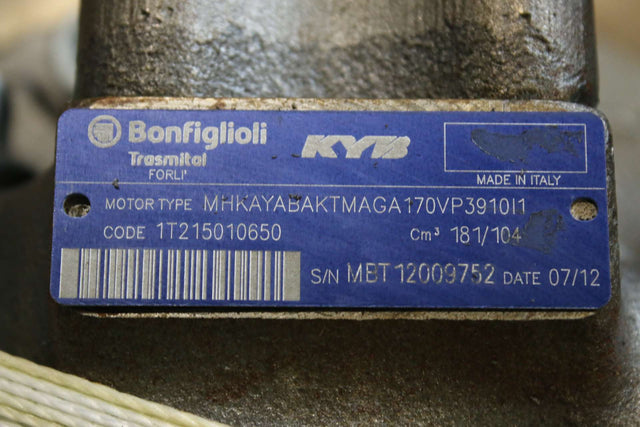 BONFIGLIOLI ­-­ MHKAYABAKTMAGA170VP3910I1 ­-­ MOTOR HYDRAULIC