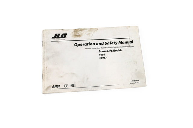 JLG ­-­ 3121216 ­-­ MANUAL - 400S GLOBAL OPERATORS