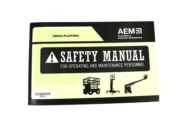 JLG ­-­ 3124011 ­-­ MANUAL ARM SAFETY