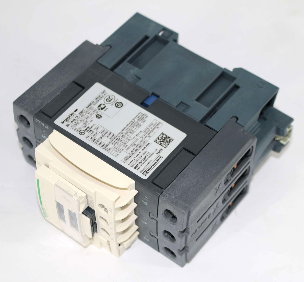 QUINCY COMPRESSOR ­-­ 1089957838 ­-­ CONTACTOR - 50A 115VAC 50/60Hz
