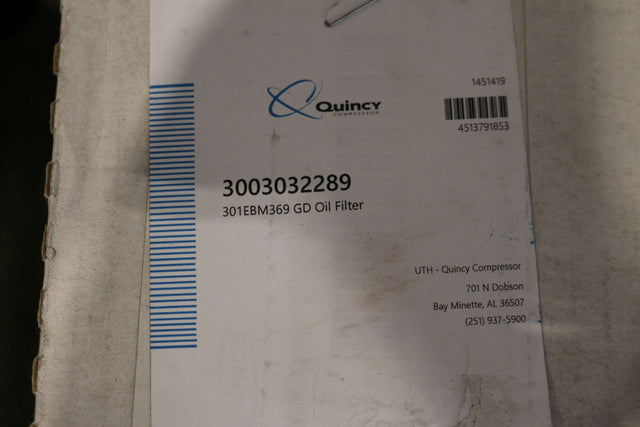 EDMAC ­-­ 3003032289 ­-­ OIL FILTER ASSEMBLY KIT