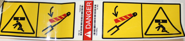 BOBCAT ­-­ 7349416 ­-­ DECAL DANGER
