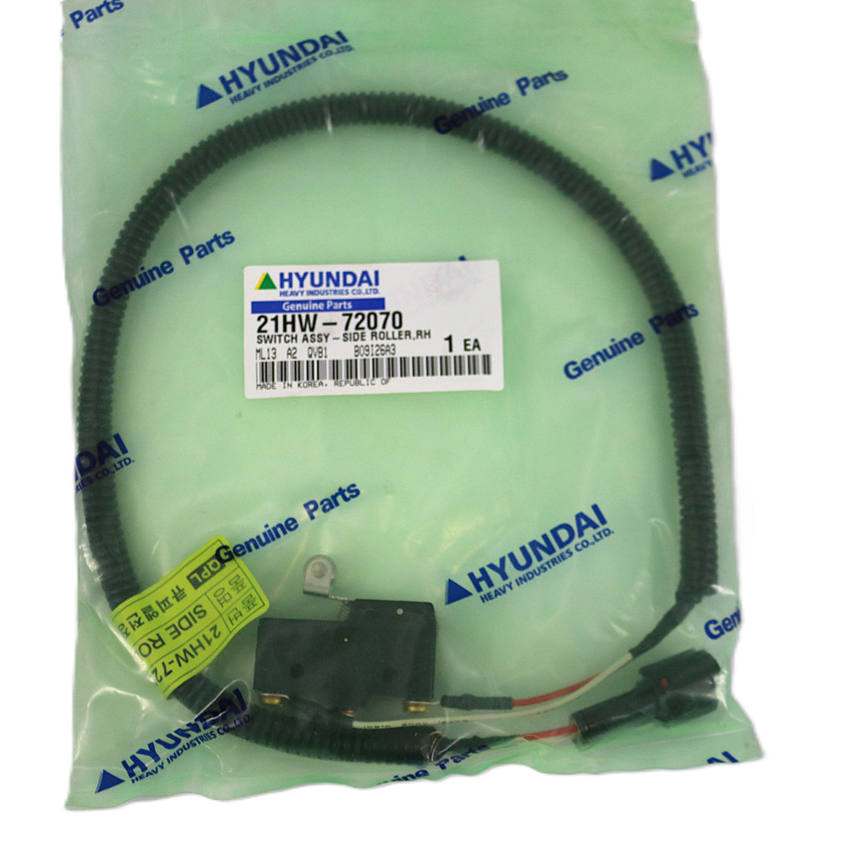 HYUNDAI ­-­ 21HW-72070 ­-­ SWITCH ASSY-SIDE ROLLER RH