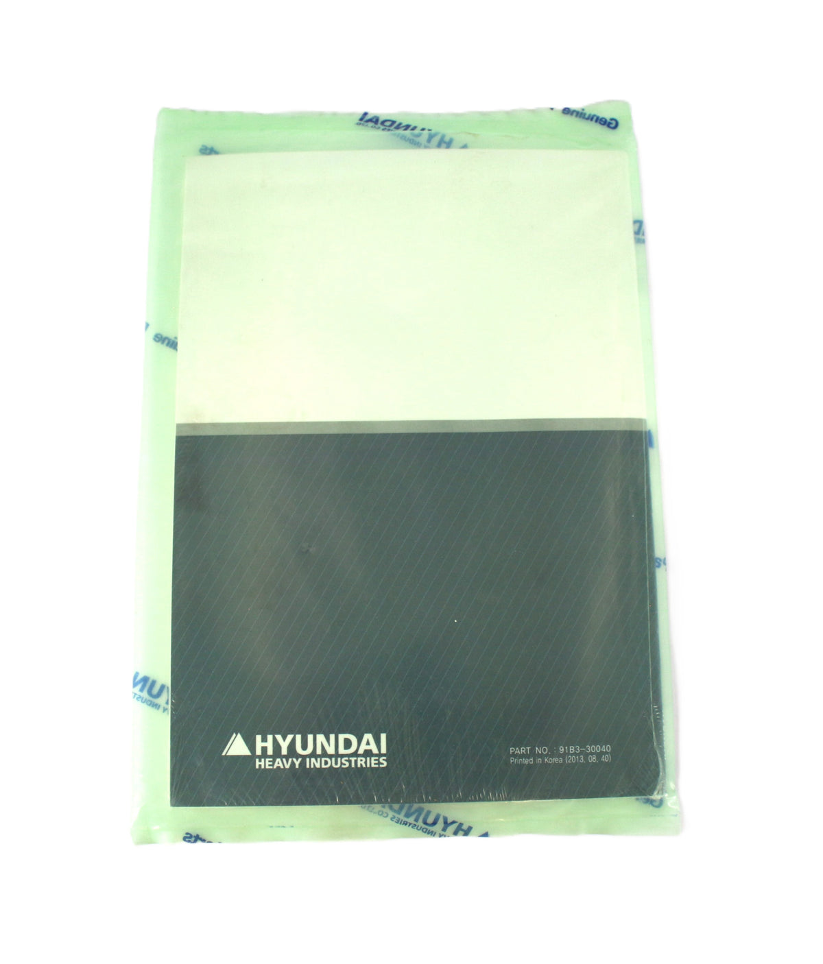 HYUNDAI ­-­ 91B3-30040 ­-­ MANUAL-OPERATORS ENGLISH