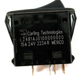 TIGERCAT ­-­ 36000B0104 ­-­ SWITCH - 2 POS NO|NC WORKLIGHTS CRANE 15A 24V
