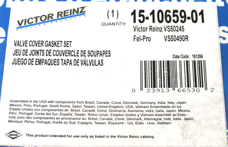 VICTOR REINZ ­-­ VS50245 ­-­ GASKET SET - VALVE COVER MAHLE VS50245