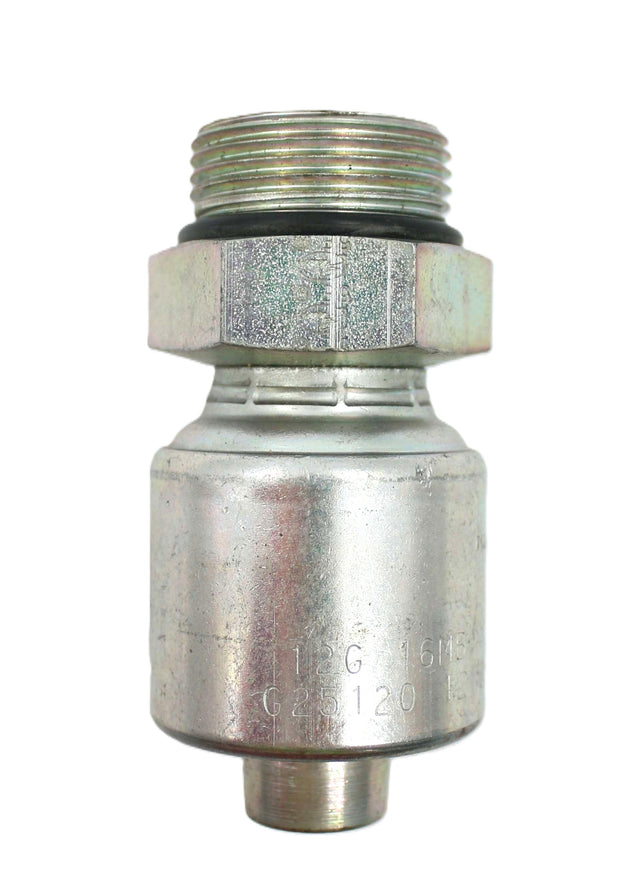 GATES ­-­ G25120-1216 ­-­ 12G-16MB FITTING STEEL MEGACRIMP