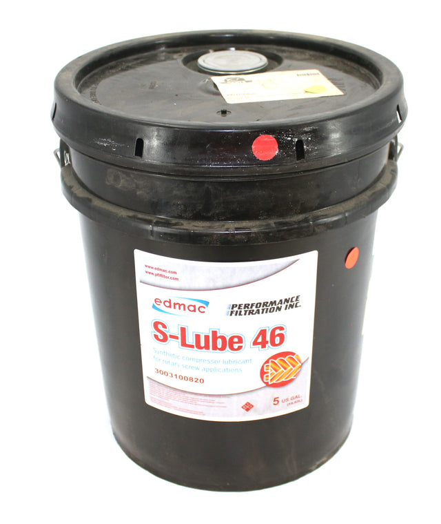 EDMAC ­-­ 3003100820 ­-­ S-LUBE 46 COMPRESSOR OIL (5 GAL.PAIL)