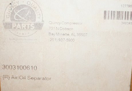 EDMAC ­-­ 3003100610 ­-­ AIR|OIL SEPARATOR
