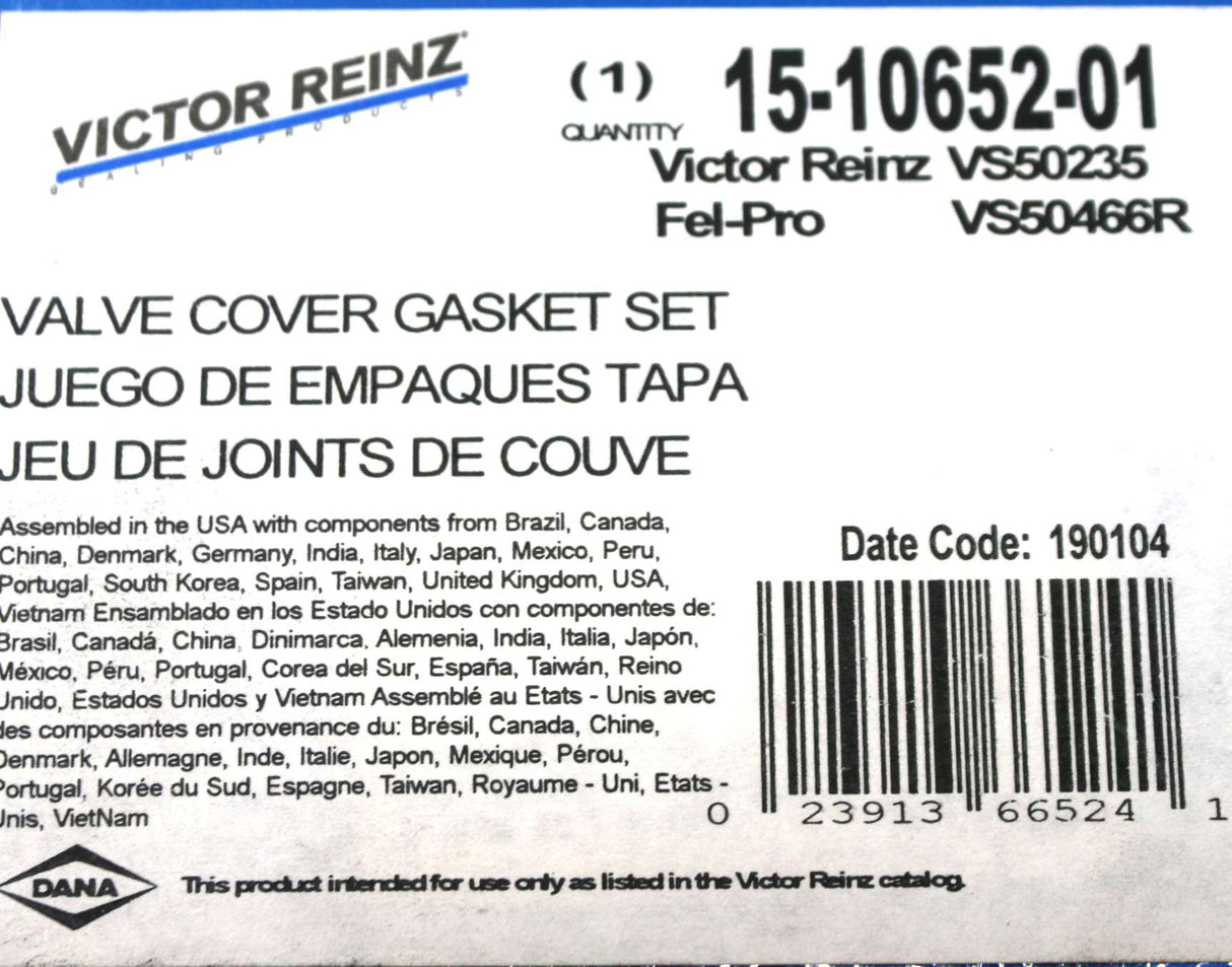 VICTOR REINZ ­-­ VS50235 ­-­ GASKET SET - VALVE COVER MAHLE VS50235