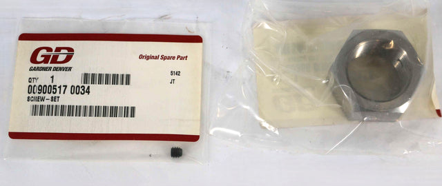GARDNER DENVER ­-­ 00701601 0980 ­-­ KIT- PISTON ROD NUT