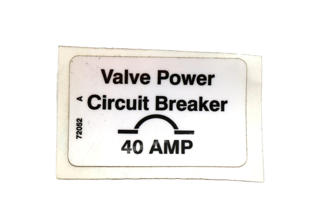 JLG ­-­ 70042891 ­-­ DECAL - LABEL - 40A CIRCUIT