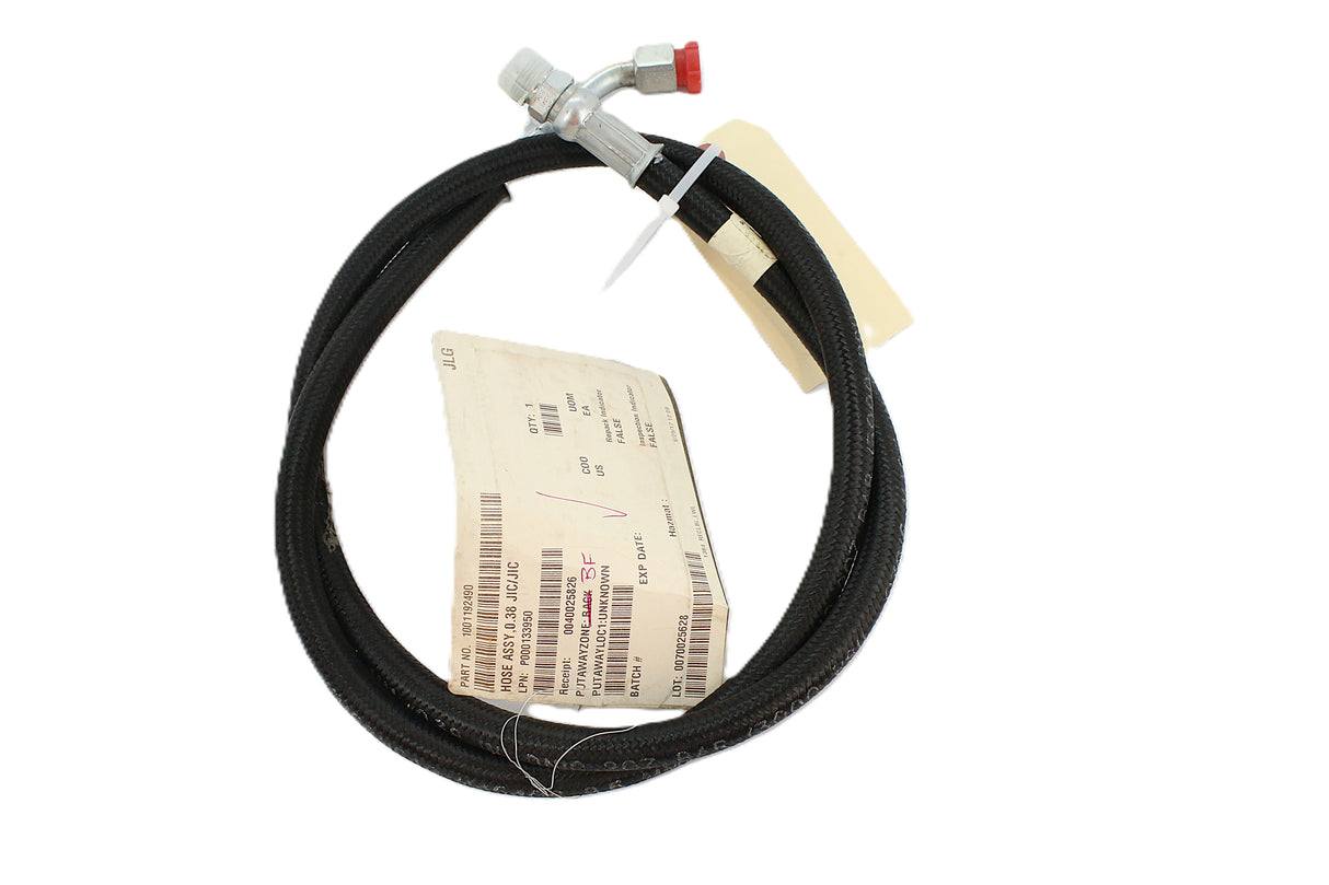 JLG ­-­ 1001192490 ­-­ HOSE ASSY - 0.38 JIC|JIC