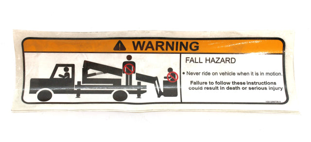 JLG ­-­ 1001258736 ­-­ DECAL - WARNING DRIVE MODE