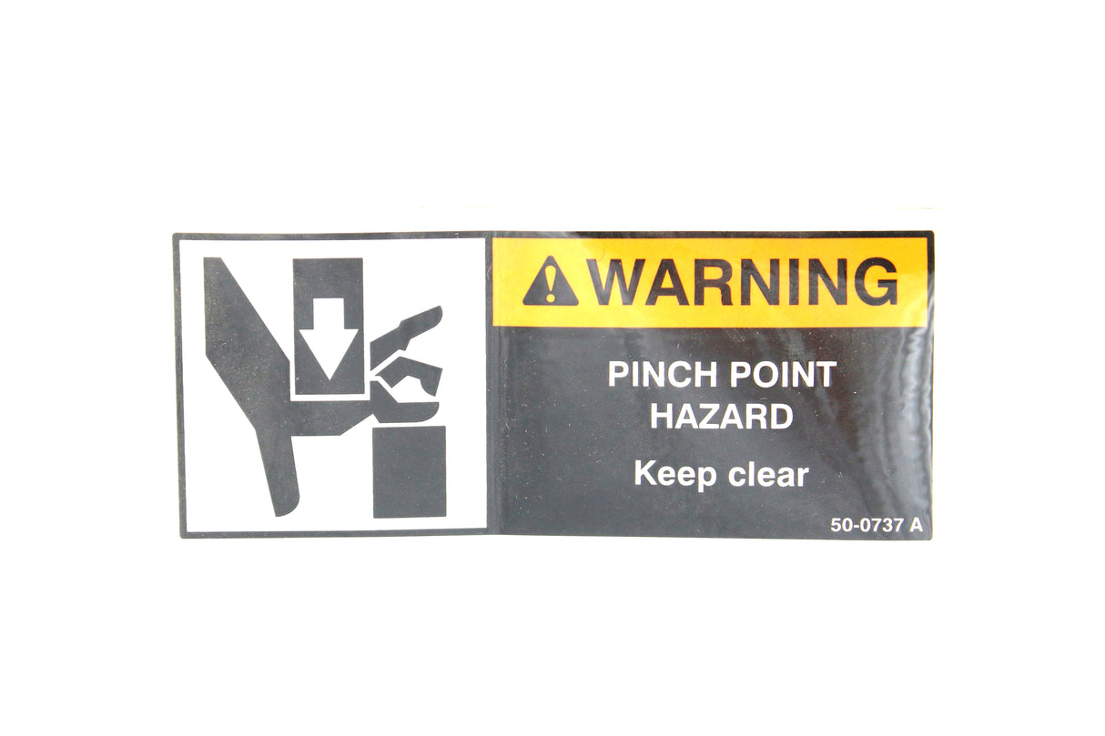 JLG ­-­ 70028500 ­-­ DECAL - PINCH POINT