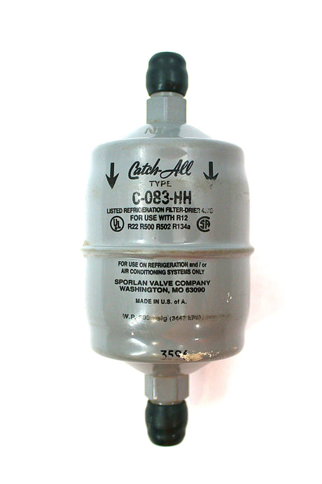 SPORLAN ­-­ C-083-HH ­-­ FILTER DRIER 3|8in SAE FLARE WITH CHARCOAL