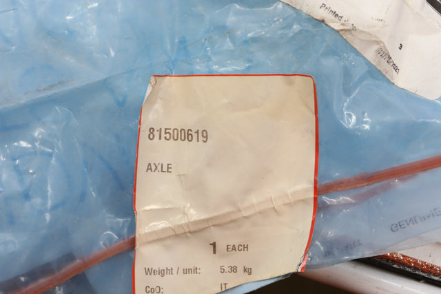 SANDVIK ­-­ 81500619 ­-­ AXLE
