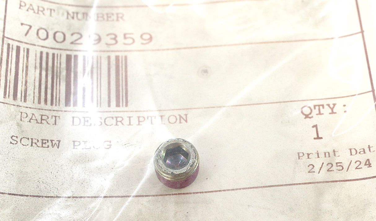 DEUTZ DIESEL ­-­ 01180886 ­-­ SCREW PLUG