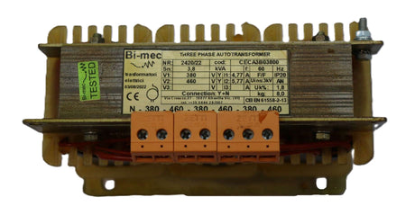 ATLAS COPCO ­-­ 2202890903 ­-­ TRANSFORMER(AUTO)3.8KVA380-460