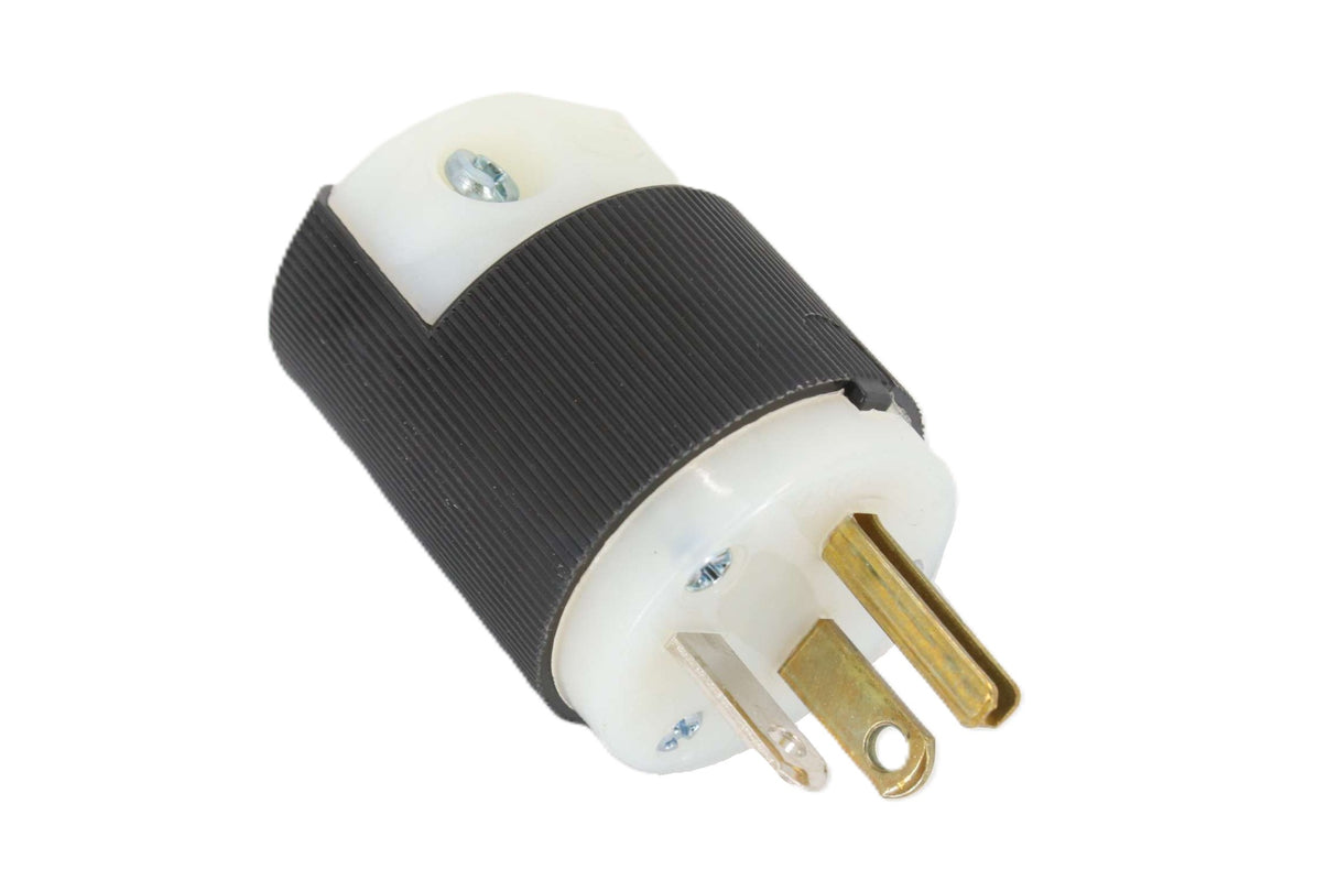 HUBBELL ­-­ HBL5366C ­-­ PLUG MALE 2 POLE 3 WIRE 20A 125V