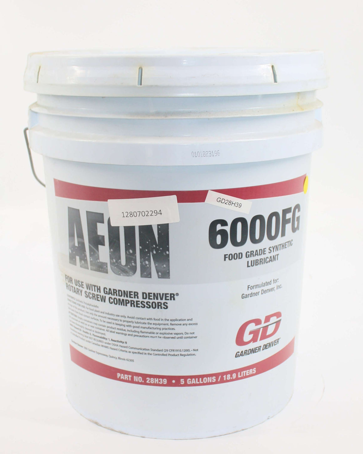 QUINCY COMPRESSOR ­-­ 1280702294 ­-­ LUBRICANT FOOD GRADE AEON 6000FG-46