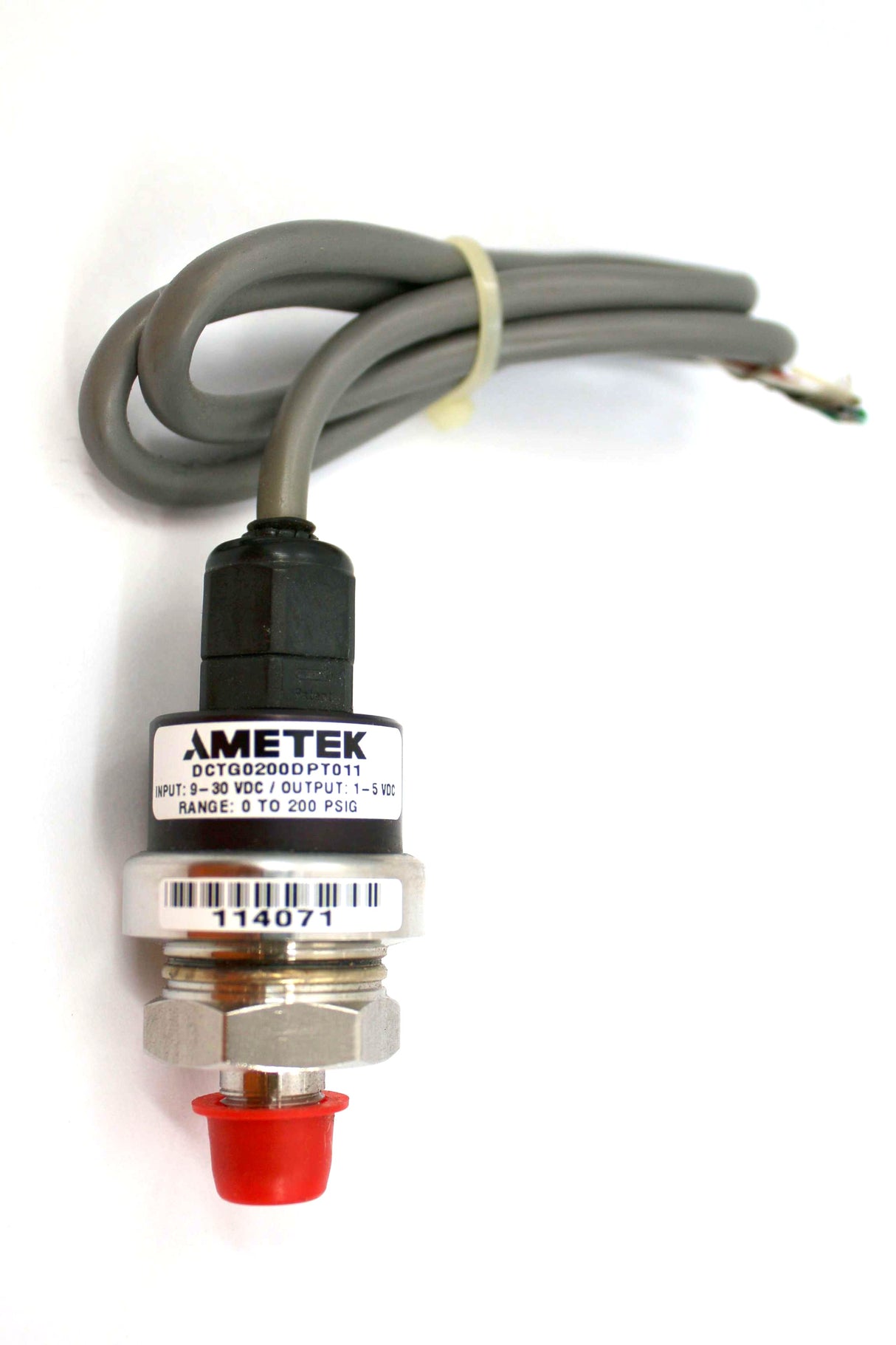 QUINCY COMPRESSOR ­-­ 1280739573 ­-­ TRANSDUCER - INPUT 9-30VDC OUTPUT 1-5VDC 0-200PSIG