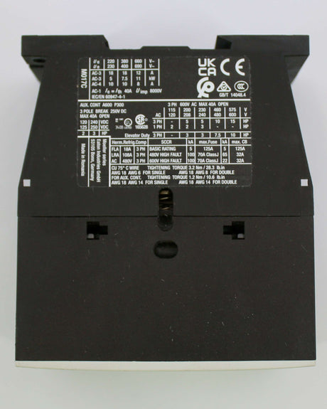 EDMAC ­-­ 3003837793 ­-­ OVERLOAD 240 VOLT