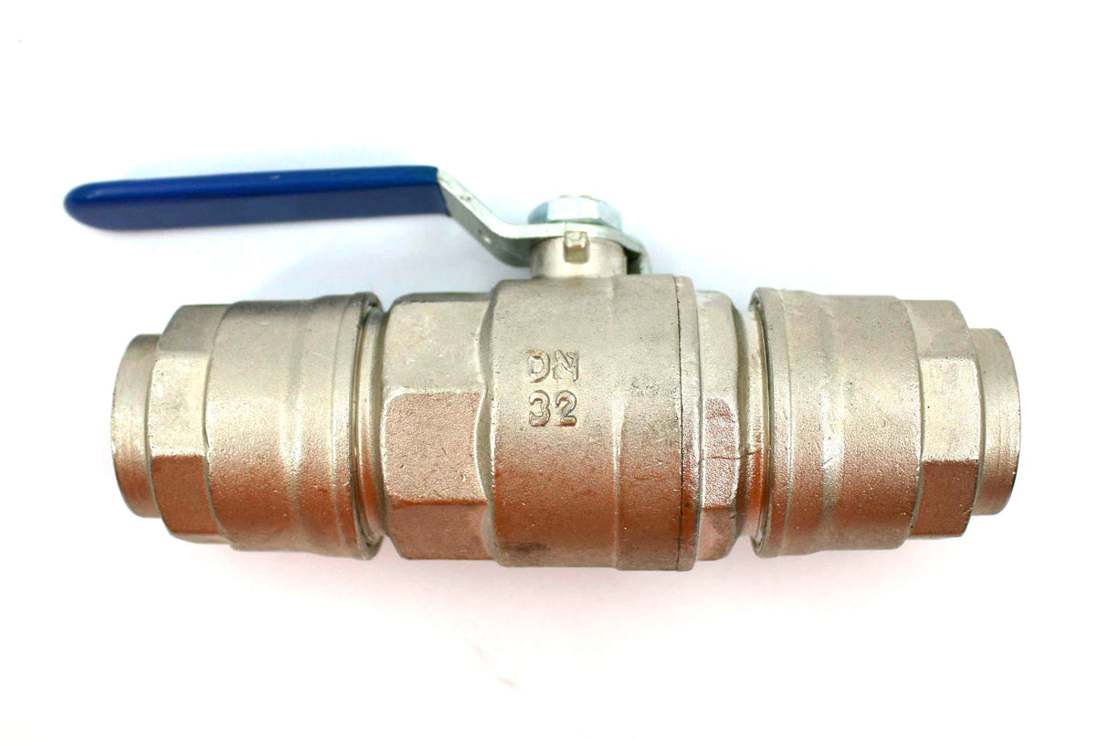 QUINCY COMPRESSOR ­-­ 1280706712 ­-­ BALL VALVE 32MM TUBE