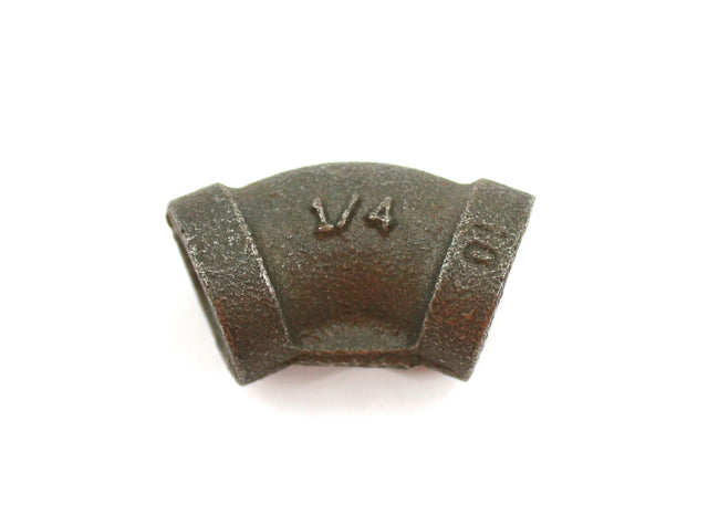 QUINCY COMPRESSOR ­-­ 1280700628 ­-­ ELBOW 1|4in BLACK MI 45