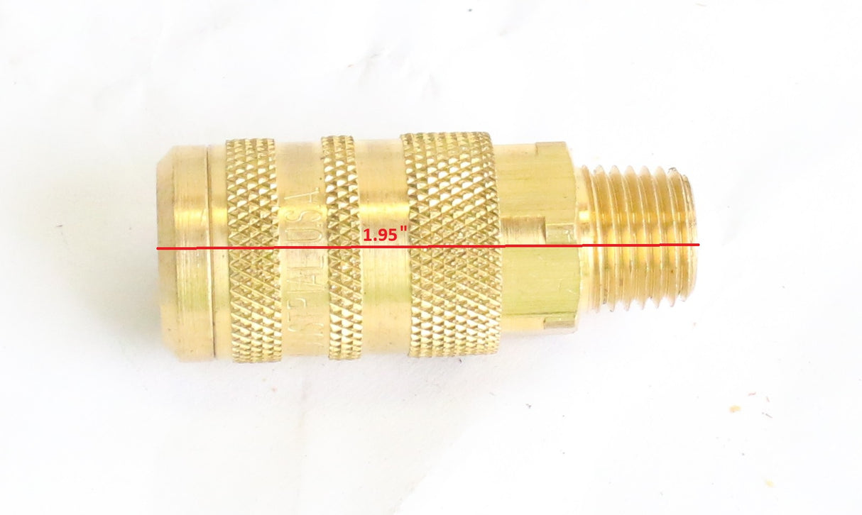 QUINCY COMPRESSOR ­-­ 1280710510 ­-­ COUPLER MALE
