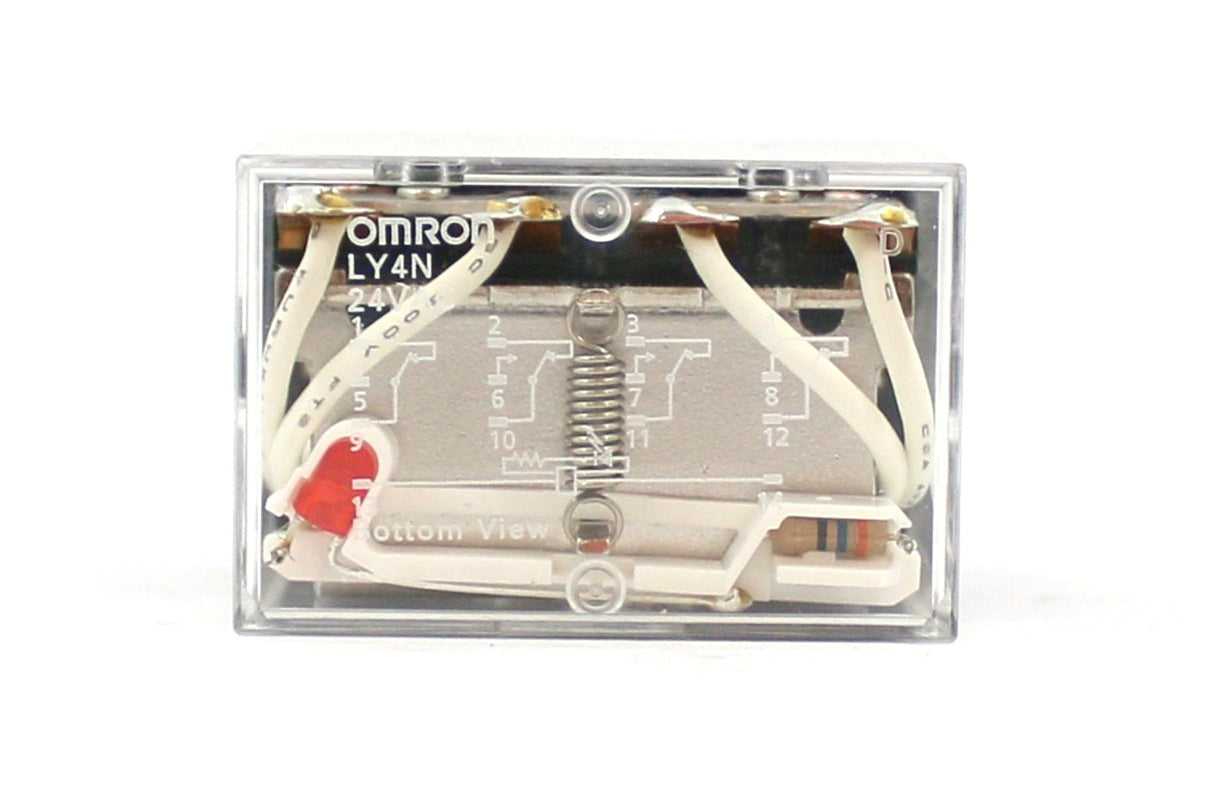 QUINCY COMPRESSOR ­-­ 2014703789 ­-­ RELAY - MINI 24AC - 4PDT - 3A|24VAC