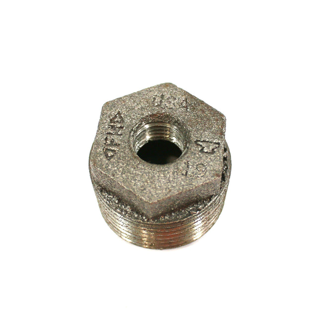 QUINCY COMPRESSOR ­-­ 1280700966 ­-­ BUSHING 1in X 1|4in BLACK MI HEX 1366