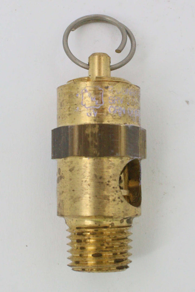 QUINCY COMPRESSOR ­-­ 1280700556 ­-­ SAFETY VALVE 1|4in 65 PSI WITH VITON RING