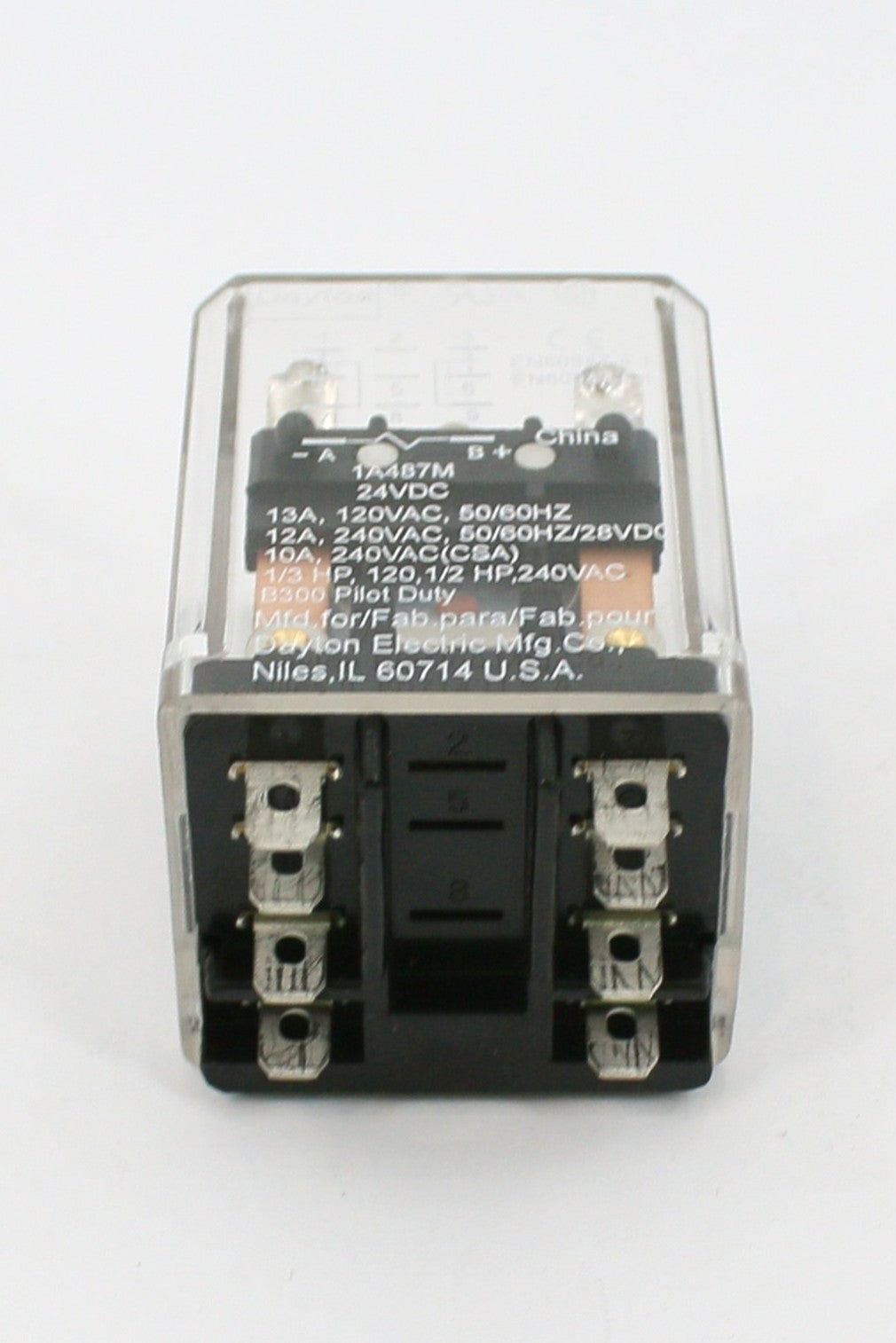 QUINCY COMPRESSOR ­-­ 1280733693 ­-­ RELAY 10A 24VDC