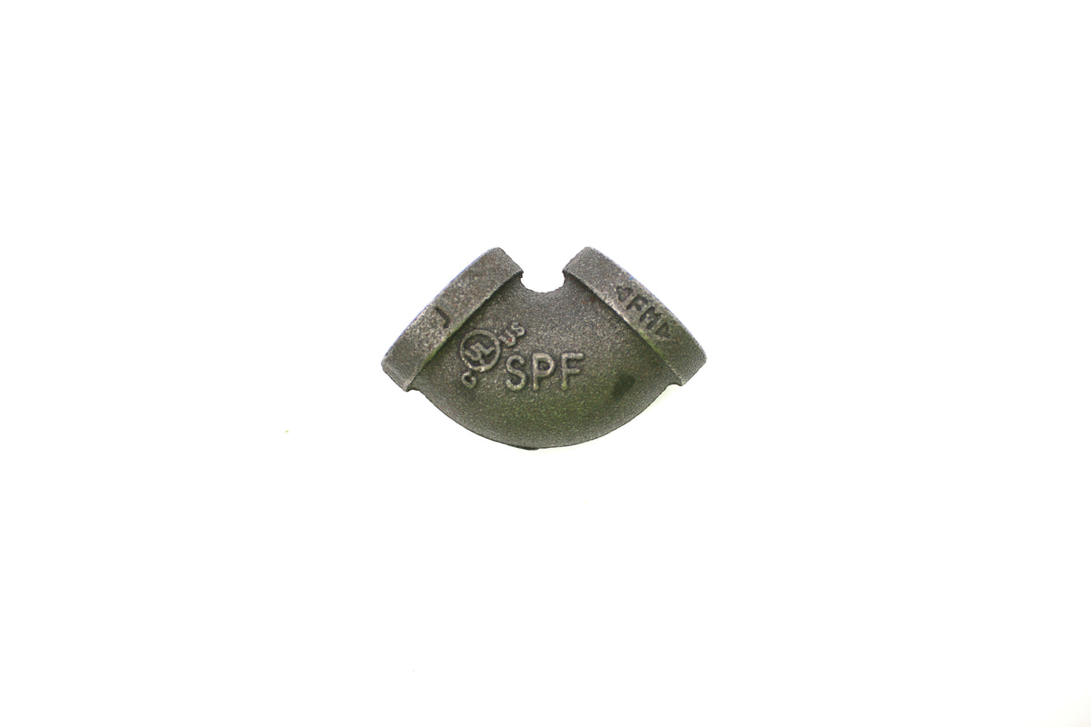 QUINCY COMPRESSOR - 1280700501 - ELBOW 1/2in BLACK MI 90DEG